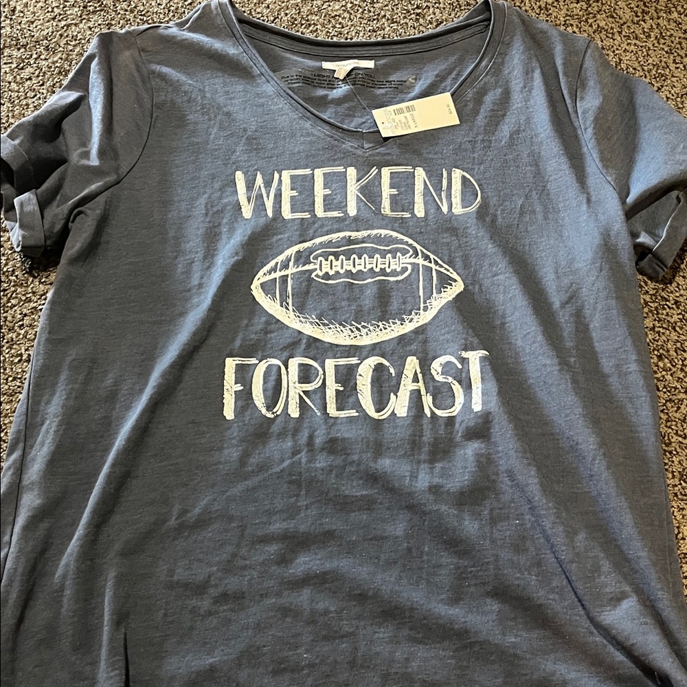 Maurices Blue Graphic Tee